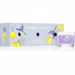 Yankee Candle Lemon Lavender Kinkekomplekt 3x37 g