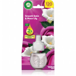Air Wick Essential Oils Smooth Satin & Moon Lily Elektriise hajuti t&auml;idis 19 ml