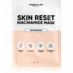 breakout + aid Skin Reset Niacinamide Mask Lehtmask niatsiinamiidiga 34 g