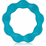 BabyOno Be Active Silicone Teether Ring n&auml;rimism&auml;nguasi Blue 1 tk