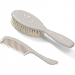 BabyOno Take Care Hairbrush and Comb komplekt lastele s&uuml;nnist alates Gray