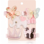 BrushArt KIDS Elephant hair clip set Juuksen&otilde;elad Elephant 5 tk