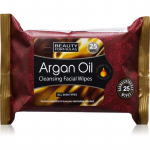 Beauty Formulas Argan Oil Niisked puhastusr&auml;tikud 25 tk