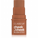 Claresa Cheek 2 Cheek P&auml;ikesekreempuuder pulgakujuline varjund 02 Milk Choco 6 g