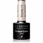 Claresa Extend Care 5 in 1 Provita Aluslakk geelk&uuml;&uuml;nte geelile taastava toimega varjund #2 5 g