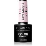 Claresa SoakOff UV/LED Color Love Story Geelk&uuml;&uuml;nelakk varjund 4 5 g