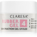 Claresa Rubber Gel Construction Gel UV/LED Pikendav geel-k&uuml;&uuml;nelakk varjund 04 12 g