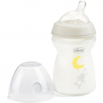 Chicco Natural Feeling Glass Neutral II beebipudel 0m+ 250 ml