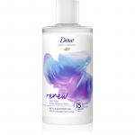 Dove Bath Therapy Renew Du&scaron;i- ja vannigeel Wild Violet & Pink Hibiscus 400 ml