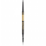 Eveline Cosmetics Micro Precise Veekindel kulmupliiats kaks-&uuml;hes pintsliga varjund 04 Graphite 4 g