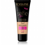 Eveline Cosmetics Selfie Time Jumestus- ja peitekreem kaks-&uuml;hes varjund 04 Natural 30 ml