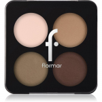 flormar Color Eyeshadow Palette Lauv&auml;rvipalett varjund 004 Swiss Chocolate 6 g