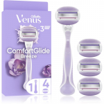 Gillette Venus ComfortGlide Breeze Raseerija + varuotsikud 4 tk
