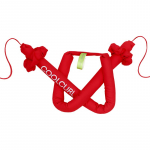 GLOV CoolCurl Heatless Haircurling Tool juukseaksessuaar lokkide vormimiseks varjund Red 1 tk