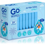 GoWipes Anti-Bacterial Effect V&auml;rskendavad niisked salvr&auml;tikud antibakteriaalse toimega 10x8 tk
