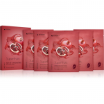 KORIKA SuperFruits Pomegranate - Set of 5 Hydrating Face Sheet Masks n&auml;omask soodushinnaga niisutava toimega Pomegranate