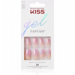 KISS Gel Fantasy Ready to Wear Gel Kunstk&uuml;&uuml;ned Winter Sparks 24 tk