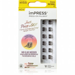 KISS imPRESS Just Press & GO ! Ripsmetutikud Classy Natural 12 tk