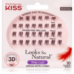 KISS Look So Natural S&otilde;lmitud ripsmetutikud Lavish 30 tk