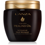 L'anza Keratin Healing Oil Intensive Hair Masque Toitev mask siledateks ja l&auml;ikivateks juusteks 210 ml
