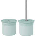 Minikoioi Sip+Snack Set s&ouml;&ouml;giriistade komplekt lastele River Green / Powder Grey 1 tk