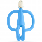 Matchstick Monkey Teething Toy and Gel Applicator n&auml;rimism&auml;nguasi kaks-&uuml;hes pintsliga Light Blue 1 tk