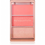 Revolution Blush Icon Palette P&otilde;sepunapalett varjund Authentic Peach 9.8 g