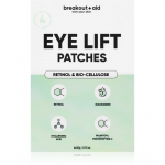 breakout + aid Eye Lift Patches kortsudevastased plaastrid silmade alla retinooliga 4 tk