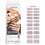 NEONAIL Easy On Gel Stickers K&uuml;&uuml;nte kleebised UV/LED-lambi kasutamisega varjund M04 20 tk
