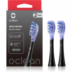Oclean Ultra White UW02 Varuharjapead Black 2 tk