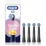Oral-B iO Gentle Care Varuharjapead tundlikele igemetele Black 4 tk