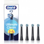 Oral-B iO Ultimate Clean Hambaharja varuharjapead Black 4 tk