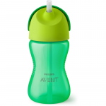 Philips Avent Bendy Straw SCF798/01 12m+ Tass painutatava k&otilde;rrega Green 300 ml