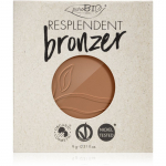 puroBIO Cosmetics Resplendent P&auml;ikesepuuder t&auml;itepakend varjund 01 Pale Brown 9 g