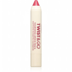 puroBIO Cosmetics Twist&Go Toitev huulepulk pulgakujuline varjund Indian Pink 2.9 g
