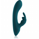 Playboy Toys Pleasure Lil Rabbit Green kliitori stimulaatoriga vibraator 14.5 cm