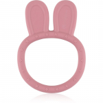 Petite&Mars Silicone teether Bunny 0m+ n&auml;rimism&auml;nguasi Dusty Rose 1 tk