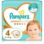 Pampers Premium Care Size 4 &uuml;hekordsed m&auml;hkmed 9-14 kg 34 tk