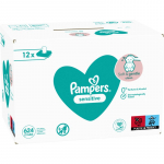 Pampers Sensitive Niisked salvr&auml;tikud lastele tundlikule nahale 12x52 tk