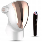 PALSAR7 Exclusive Set Professional LED Mask & Galvanic Iron soodushinnaga White/Gold
