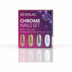 Semilac Set Chrome Nails Kinkekomplekt k&uuml;&uuml;ntele