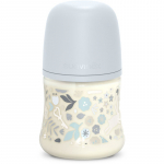 Suavinex Wonderland SX Pro Physiological Anti-Colic beebipudel S Slow Flow 0 m+ Liberty Blue 150 ml