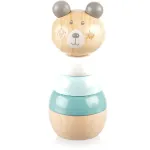 Zopa Wooden Rings Toy animal laotatavatest osadest loom puidust Bear 1 tk