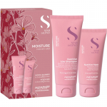 Alfaparf Milano Semi di Lino Moisture Minisize Kit Reisikomplekt intensiivseks niisutamiseks
