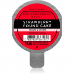 Bath & Body Works Strawberry Pound Cake auto&otilde;hu v&auml;rskendaja t&auml;itepakend 6 ml