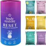 Body Restore Reset Shower Steamers du&scaron;itabletid l&otilde;hnatooted Spring Botanical Mix 6 tk