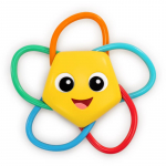 Baby Einstein Soothing Star Teether & Rattle Toy n&auml;rimism&auml;nguasi k&otilde;ristiga 0 m+ 1 tk