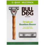 Bulldog Original Bamboo Razor Raseerija + varuotsikud 9 tk