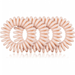 BrushArt Hair Rings Juuksekummid Nude 4 tk