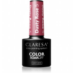 Claresa SoakOff UV/LED Color Dusty Rose Geelk&uuml;&uuml;nelakk varjund 5 5 g